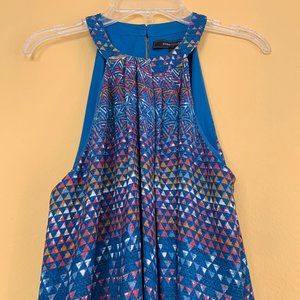 BCBGMAXAZRIA Multicolored Triangle Print